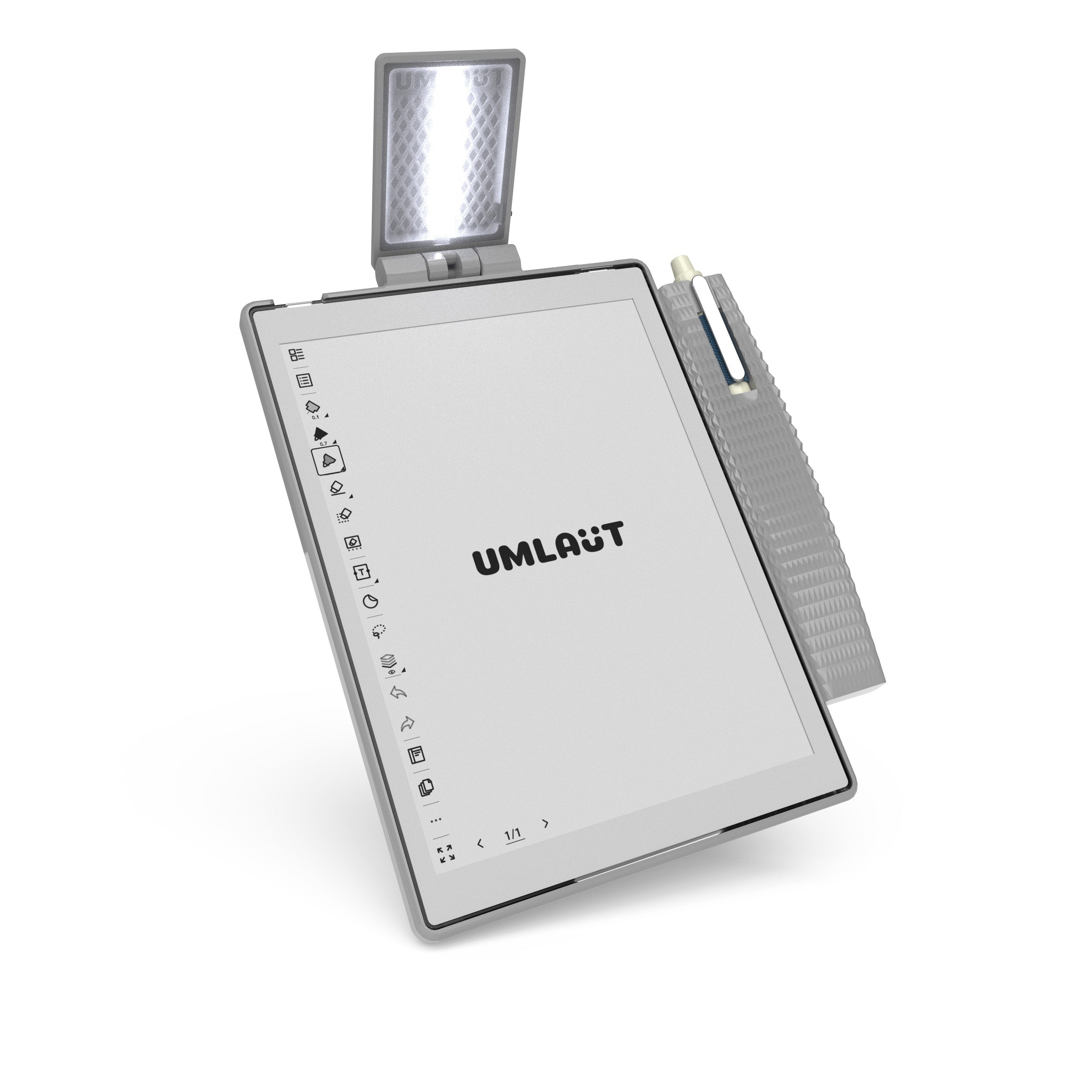 Full Case with Light and Grip for Supernote Nomad