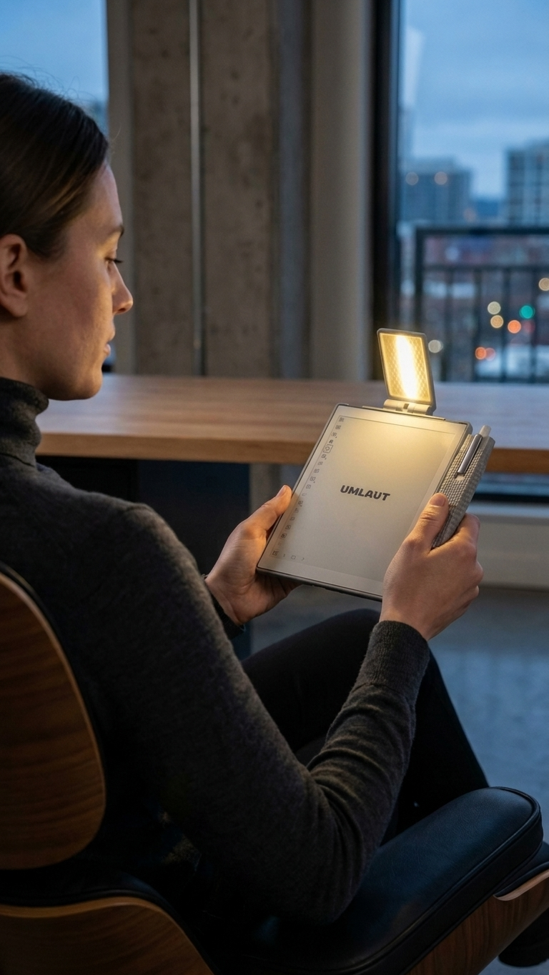 Full Case with Light and Grip for Supernote Nomad